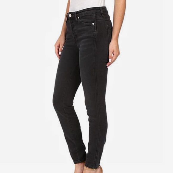 Free People Denim - FREE PEOPLE Black High Rise Skinny Jeans